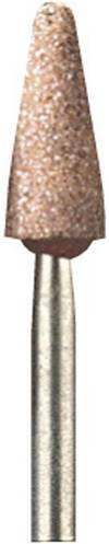 Dremel Korund-Schleifspitze 953 in Orange und Braun mit 6,4 mm Durchmesser für Metall - Bild 1