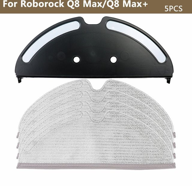 Roborock Ersatz-Wischhalterung und Lappenhalter für Xiaomi Roborock Q8 Max und Q8 Max+ Saugroboter Zubehör - Bild 1