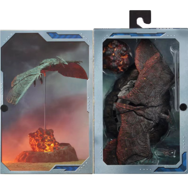 Bandai Godzilla Mothra Rodan Dinosaurier, Film-Anime-Figuren, PVC-Modell Spielzeug, Kunststoff - Bild 3
