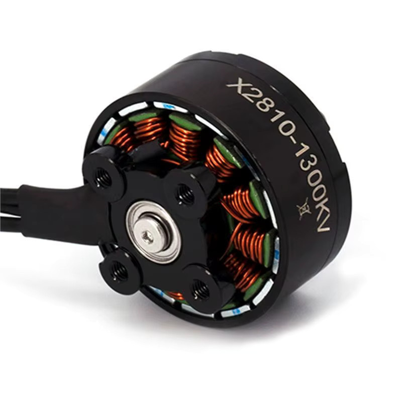 FULL-E-POWERRC X2810 2810 1300 KV Bürstenloser Motor in Schwarz für RC Flugzeuge, Quadcopter und FPV Racing Drohnen - Bild 2