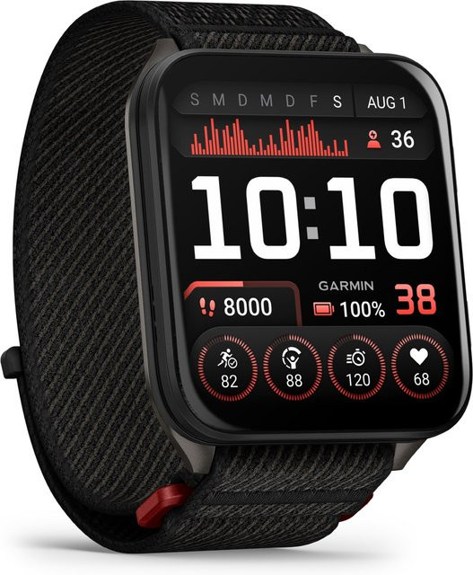 Garmin Venu X1 Smartwatch, Schwarz, Titan, Saphirglas, GPS - Bild 1