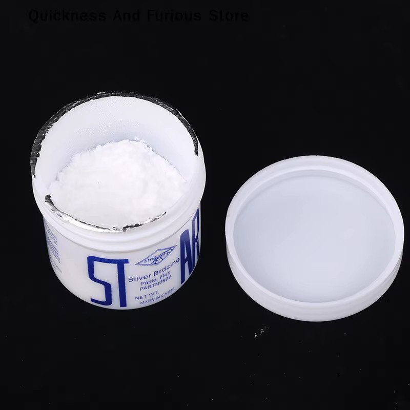 TO Lötpaste Silber-Messing-Lötpulver als Flussmittel zum Schweißen von Kupfer und Aluminium, 123 g - Bild 3