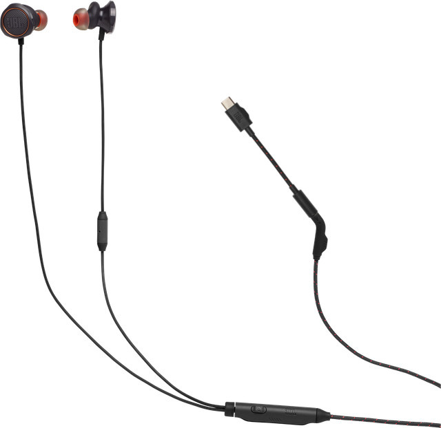 JBL Quantum 50 C Gaming-In-Ears mit USB-C Anschluss in Schwarz für PC, Xbox, PlayStation, Nintendo Switch und Mobile - Bild 1