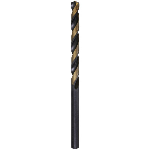 Connex Metallbohrer mit Zentrierspitze aus Stahl, Durchmesser: 5 mm, Schwarz - Bild 2