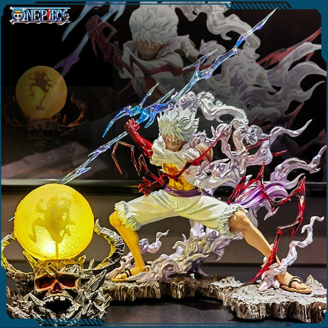 Bandai One Piece Nika Ruffy Gear 5 Actionfigur, mit Lichtkugel, 28 cm - Bild 1
