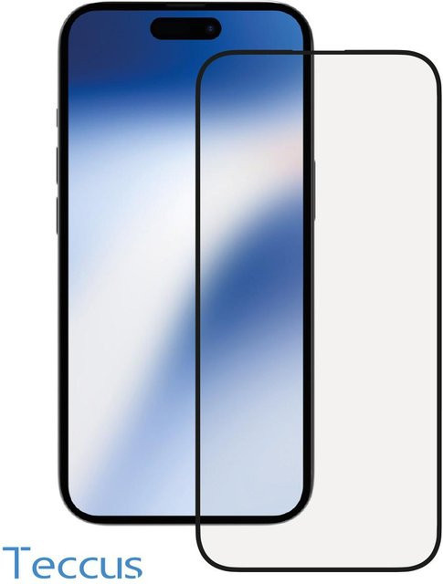 Set aus 2 Stück 2.5D FullScreen Displayschutzglas für Apple iPhone 15 in Transparent - Bild 1