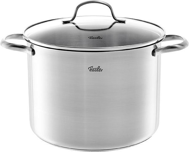 Fissler Kochtopf SAN FRANCISCO aus Edelstahl mit Glasdeckel, Silber, Durchmesser: 24 cm - Bild 1