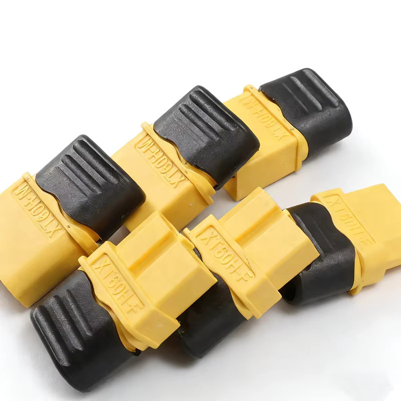 PYLRC XT60 Stecker XT60H Männlich Weiblich Rundstecker Netzstecker, Gelb - Bild 3