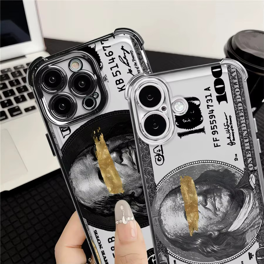 Handyhülle mit Dollar-Geld-Design für Apple iPhone 11 bis 17 Pro Max in Multicolour - Bild 2