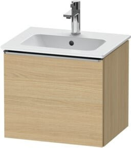 Duravit Waschtischunterschrank D-Neo in Eiche Natur, Braun, B/T/H: 51 x 40,2 x 44 cm - Bild 1