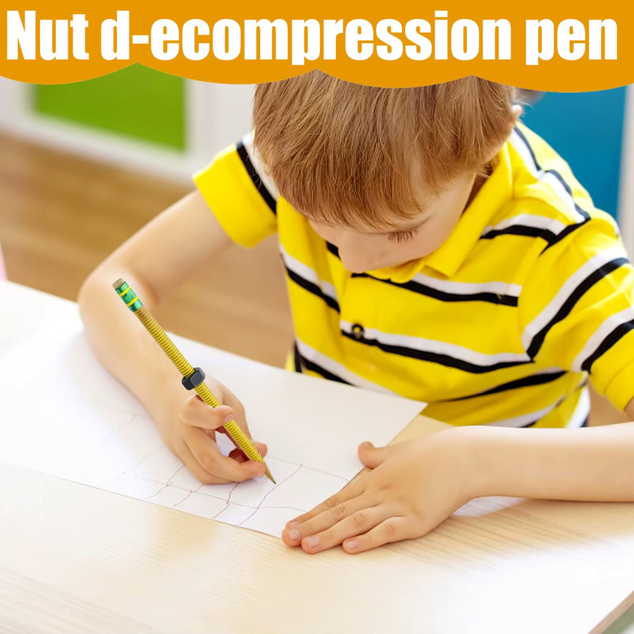 Strukturiertes sensorisches Schreibwerkzeug als tragbares Fidget-Toy für Kinder und Erwachsene - Bild 4