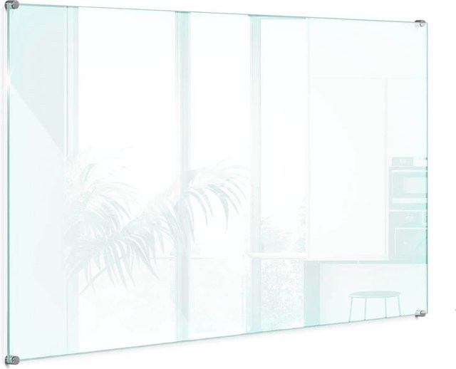 Tulup Küchenrückwand aus Glas in Transparent, Wandschutz für den Herd, Breite: 100 cm, Höhe: 70 cm - Bild 1