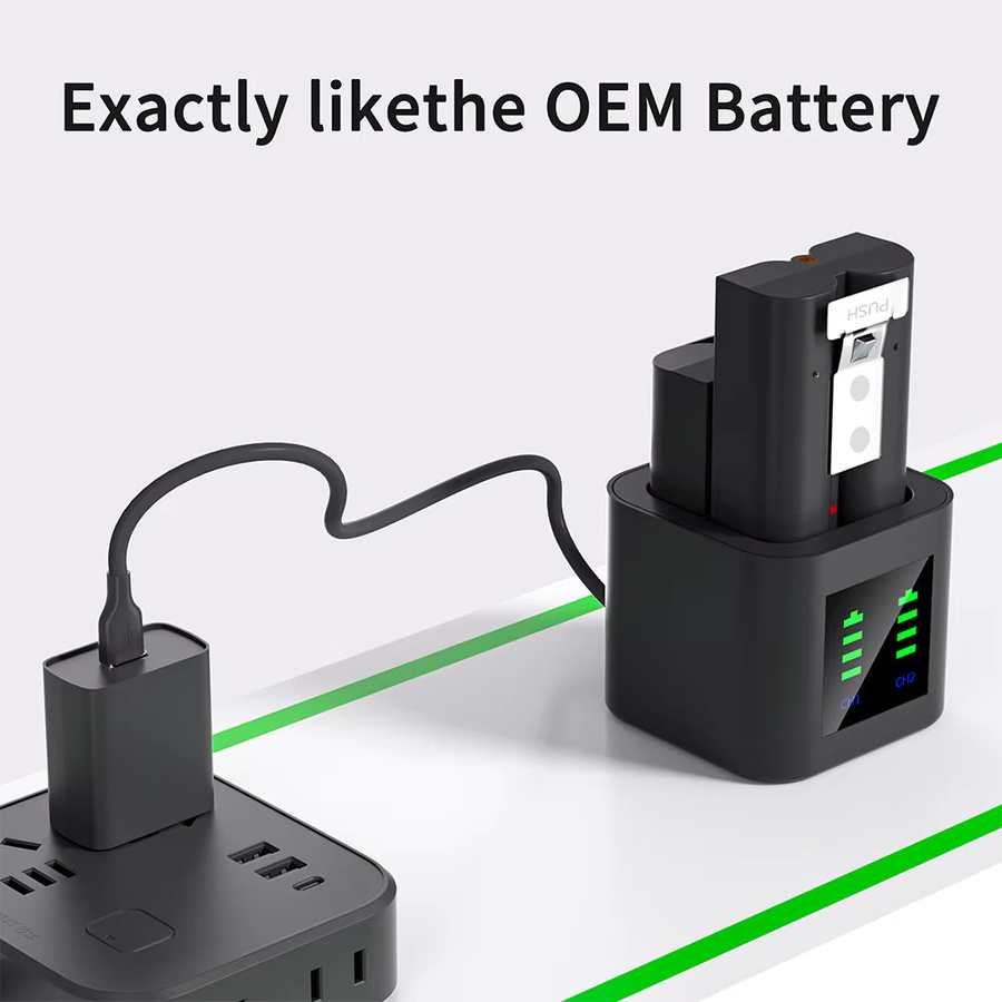 PUJIMAX Li-Ionen-Akku 6800 mAh in Schwarz für Ring Video Doorbell 4/3/2 und Stick Up Cam Akku 2. und 3. Generation, 3,65 V - Bild 5