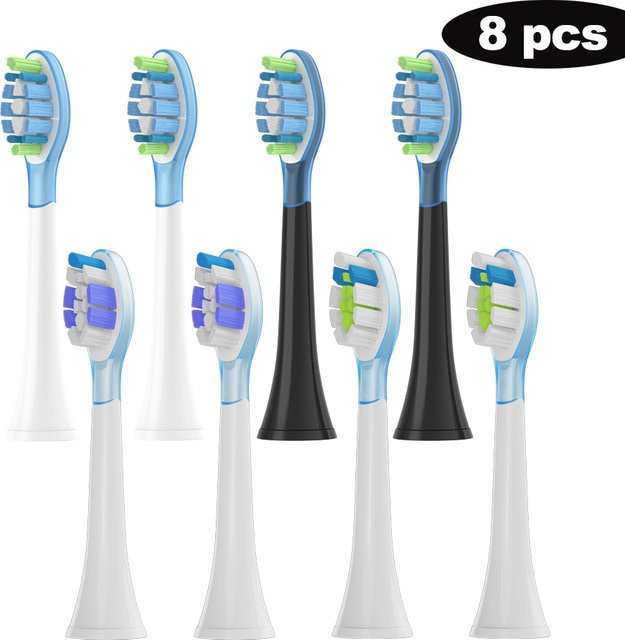 Philips Ersatzbürstenköpfe für Sonicare elektrische Zahnbürsten, 8 Stück - Bild 1