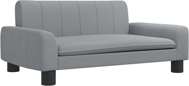 vidaXL Hundebett Sofa in Hellgrau aus Stoff mit B/T/H: 70 x 45 x 30 cm - Bild 1