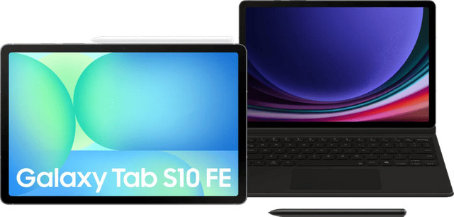 Samsung Galaxy Tab S10 FE 10,9 Zoll Tablet 256GB Wi-Fi und 5G Grau mit Tastaturhülle QWERTZ - Bild 1