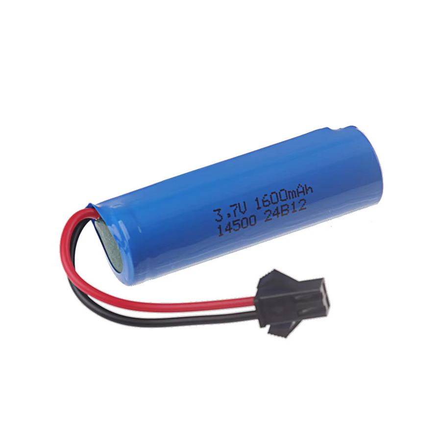 RC.BURST Li-Ionen-Akku 14500 3,7V 1600mAh mit SM-2P-Stecker in Blau - Bild 2