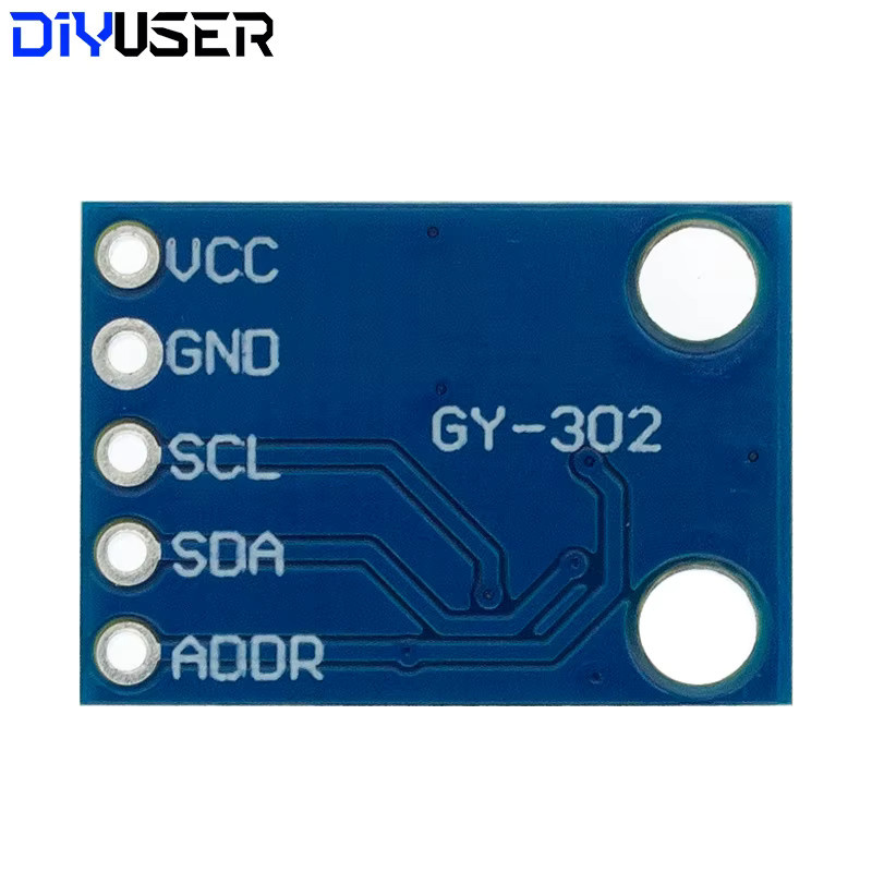 DIYUSER GY-302 BH1750 BH1750FVI Lichtintensitäts-Beleuchtungsmodul in Blau für 3V-5V - Bild 2