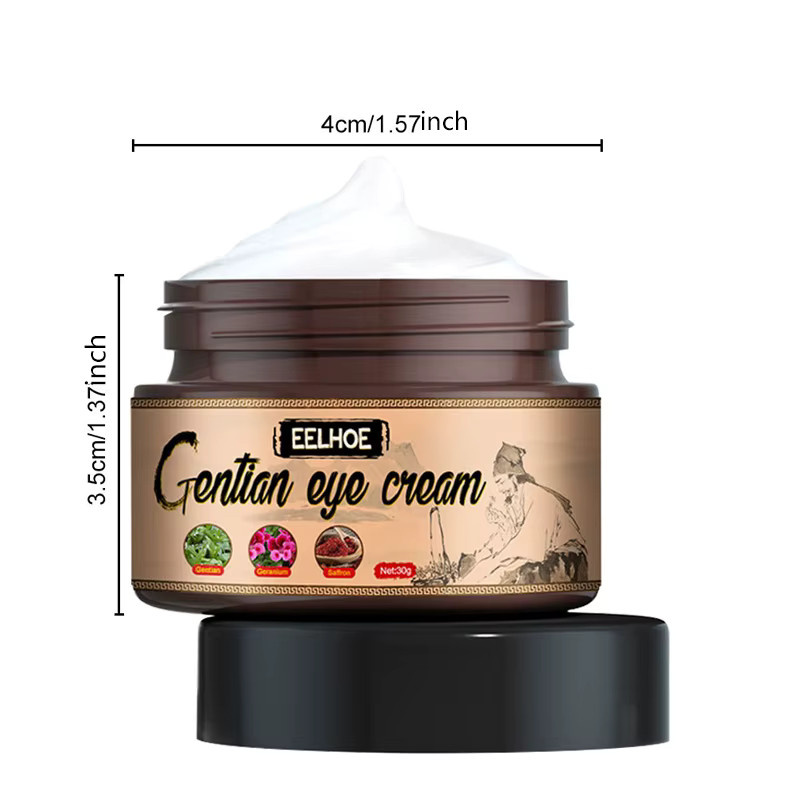 EELHOE Enzian Augencreme, 30 g, für empfindliche Haut - Bild 4