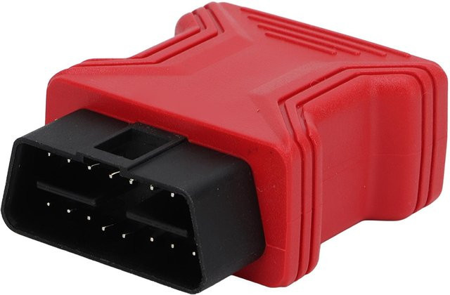 KaiSai OBD2 16 Pin Adapter Stecker in Rot für X100 PRO X100 PRO2 X100 PAD X100 PAD2 EZ400 PRO EZ500 EZ300 PRO - Bild 1
