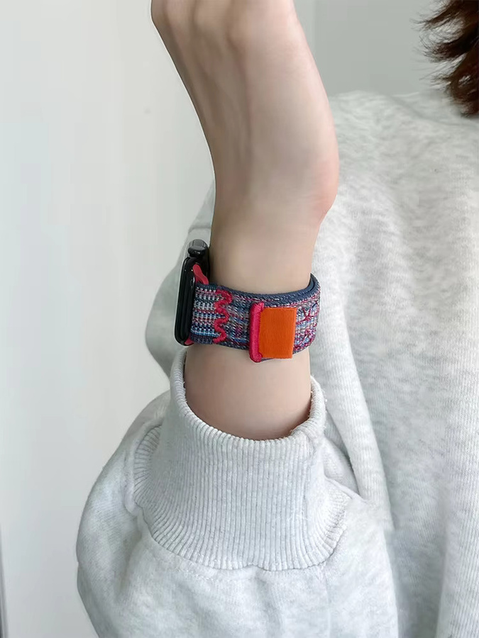 NEY Uhrenarmband Nyon Loop, Textil/NATO, Bunt, Unisex - Bild 2