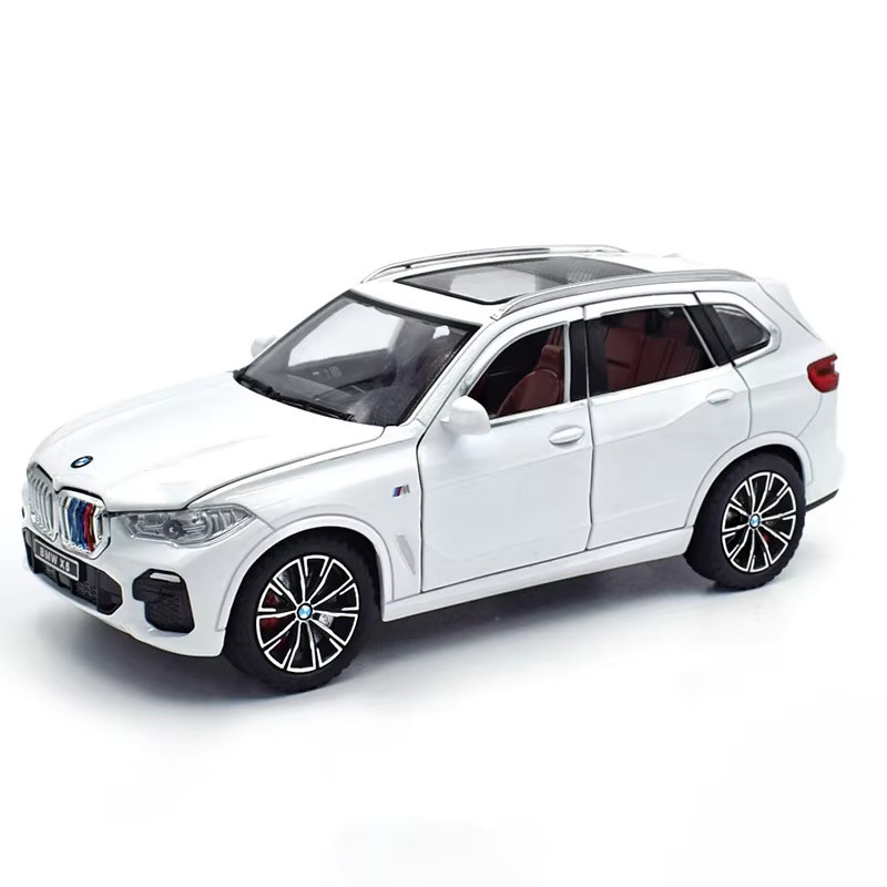 MAKEDA BMW X5 SUV Modellauto, 1:24, Metall, mit Licht und Sound - Bild 2