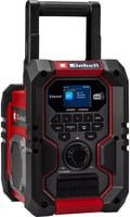 Einhell Akku-Radio TE-CR 18 Li Baustellenradio mit DAB+, FM, Bluetooth, USB und AUX in Rot/Schwarz - Bild 1