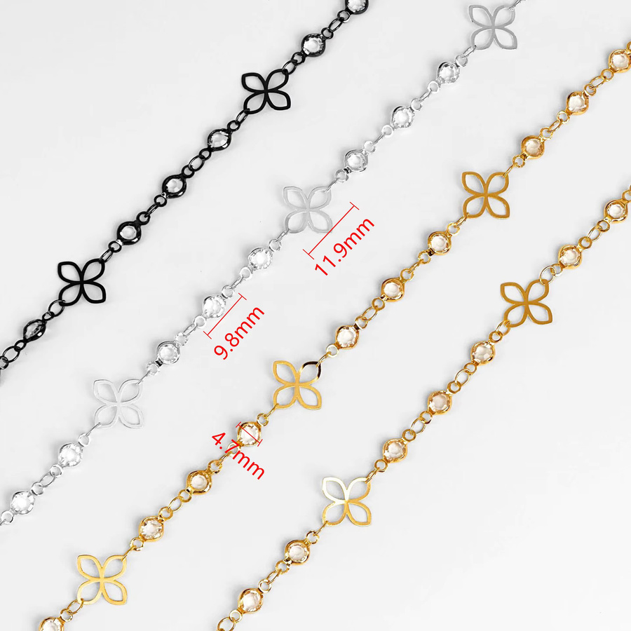YUTOPIE Halskette Kupfer, Gold, Unisex - Bild 2