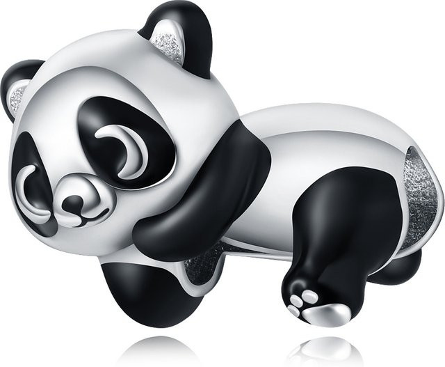 PANPOKI Armband-Charm, 925 Silber, Panda, Unisex - Bild 1