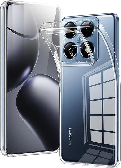 Transparente TPU-Schutzhülle für Xiaomi Mi 17 15 15T 14 14T 13 13T 12 12T 11 11T 10 Lite 10T Pro, Ultradünne Silikonhülle in Transparent - Bild 1