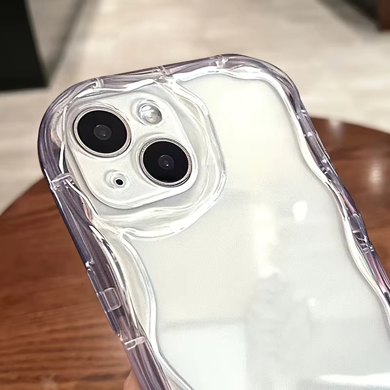 Stoßfeste transparente Silikon-Handyhülle für iPhone 11 bis iPhone 17 Pro Max - Bild 2