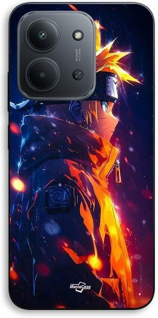 MANIACASE Handyhülle aus Silikon TPU für Xiaomi Redmi 15C 5G mit Naruto Uzumaki Motiv in Schwarz und Multicolour - Bild 1