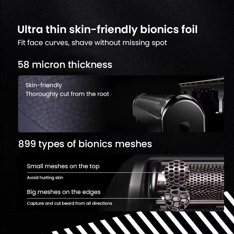 Braun Series 9 Pro Rasierkopf 90 A Folienschneider, Silber, Herren - Bild 5