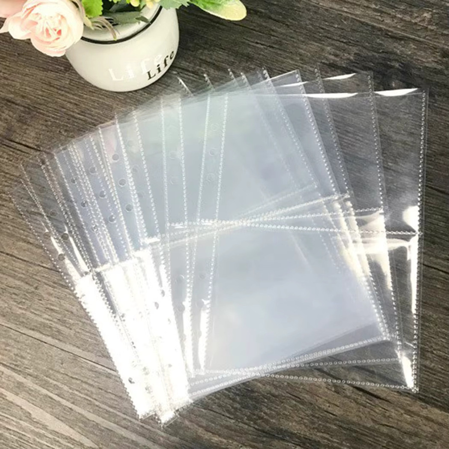 10 Stück transparente Fotoalbum Nachfüllbeutel aus Kunststoff für Mini-Visitenkarten und Fotos - Bild 3