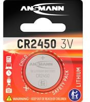 Ansmann Lithium Knopfzelle CR-2450, Silber - Bild 1