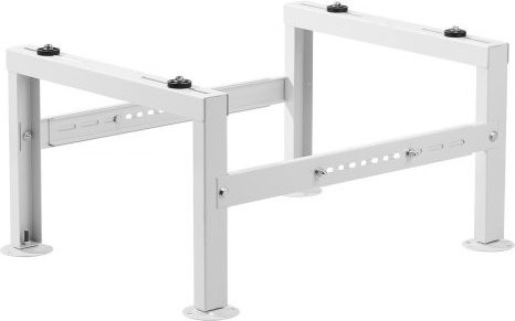 VEVOR Mini Split Bodenständer aus Stahl in Weiß, verstellbare Anti-Vibrations-Halterung für Split-Klimaanlagen und Wärmepumpen von 9000-60000 BTU, Bodenmontage mit einer maximalen Tragfähigkeit von 350 kg - Bild 1