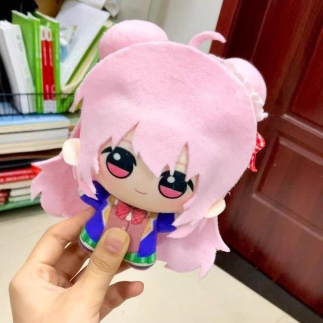 Yiran toy Matsuzaka Satou Plüschtier, Schlüsselanhänger, 10cm, Weiß - Bild 1