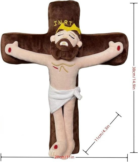Yiran toy Jesus Plüschtier, Weiche Puppe, Bunt / Mehrfarbig - Bild 1