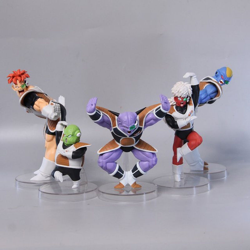 Bandai Dragon Ball Z Ginyu Force Actionfiguren Set aus Kunststoff, mehrfarbig - Bild 1