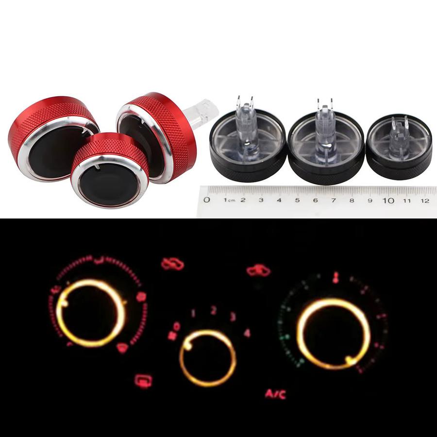 AC Control Knöpfe für Nissan Tiida NV200 Livina 2004-2010 Geniss Sylphy 2012 in Schwarz - Bild 5