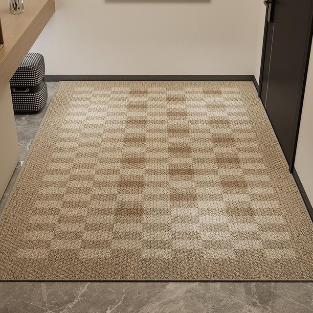 Home Advanced Sense Villa Gate Bodenmatte für die Eingangstür, rutschfeste und schmutzabweisende Fußmatte in Beige, B/T: 120 x 140 cm - Bild 1