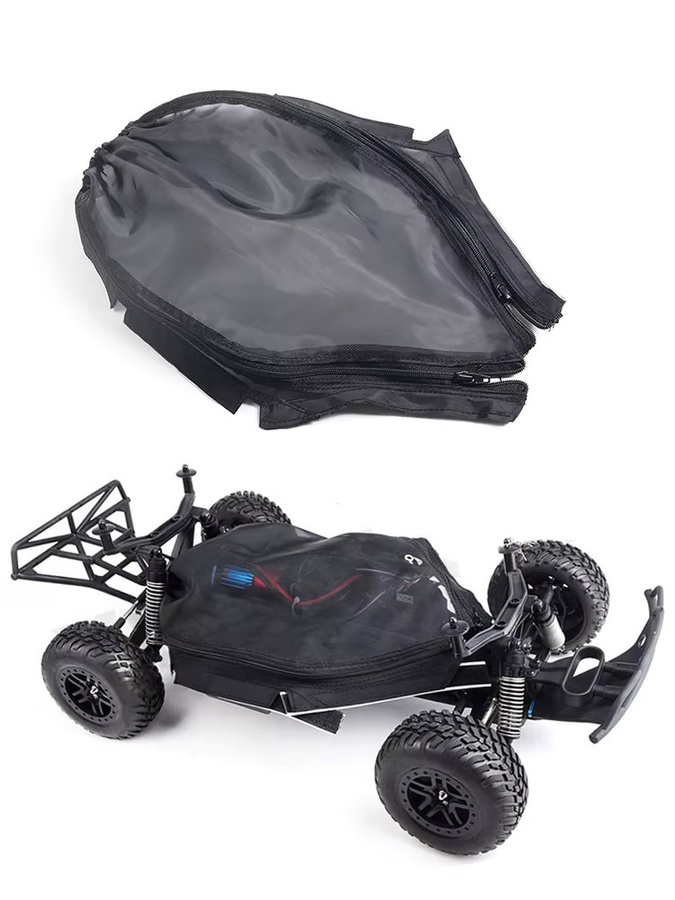 Fimonda Staubschutzhülle aus Nylongewebe mit Reißverschluss für 1/10 RC Short Course Truck Chassis - Bild 4