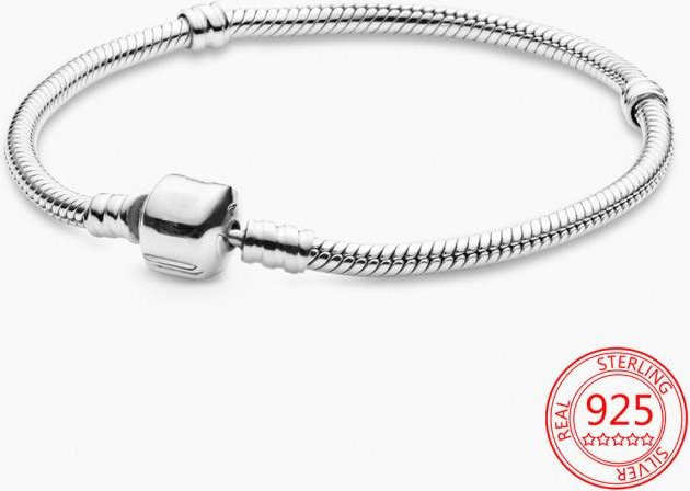 Allbestart Silberarmband, 925 Silber, Gefallene Blätter, 21 cm, Unisex - Bild 1