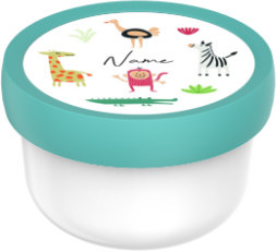 Mepal Fruchtbox Animal Friends Multicolor 300 ml mit Besteck, mikrowellengeeignet und auslaufsicher - Bild 1