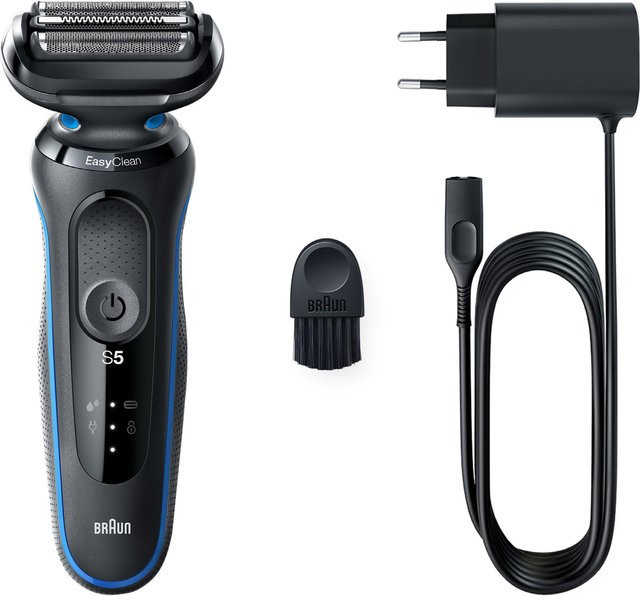 Braun Series 5 Herrenrasierer, Schwarz, Blau - Bild 3