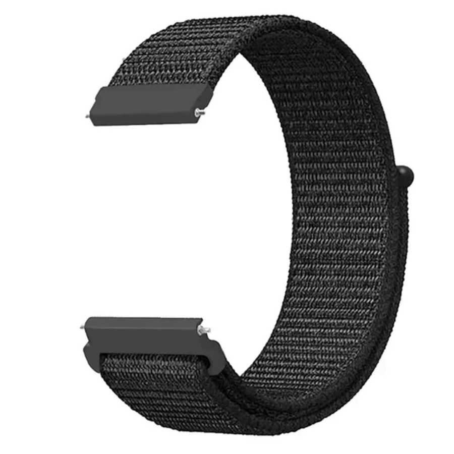 Zeblaze Uhrenarmband Nylon, 22 mm, Schwarz, Unisex - Bild 2