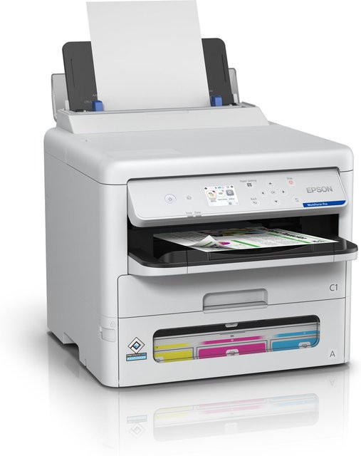 Epson WorkForce Pro EP-C800RDW Tintenstrahldrucker in Weiß mit Duplex-Funktion, A4/Legal, 4800 x 1200 dpi, USB, LAN und Wi-Fi - Bild 1