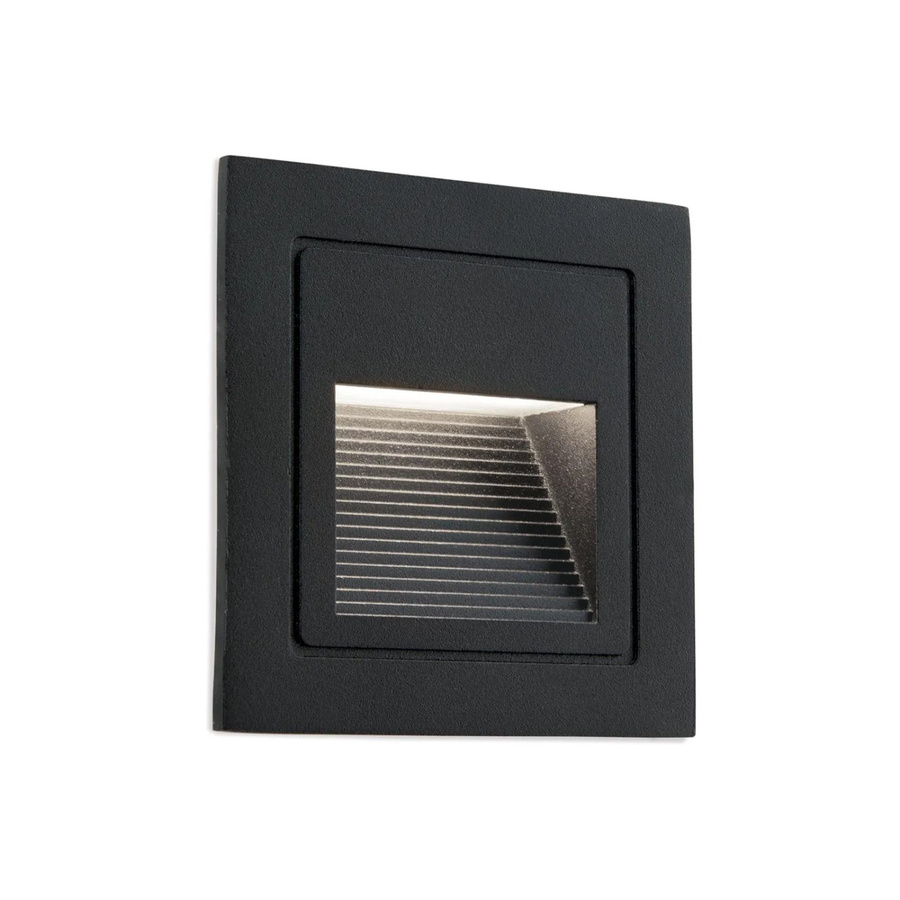 Orion Leuchten LED Außen Wandeinbauleuchte IP65 Schwarz aus Aluminium - Bild 2