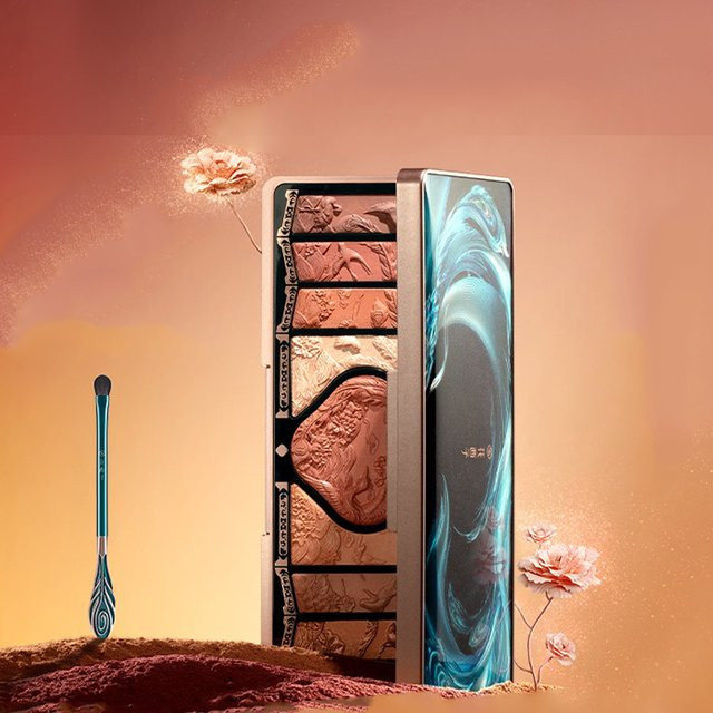 FLORASIS Phoenix Make-up-Palette, Lidschatten-Palette für Damen - Bild 1