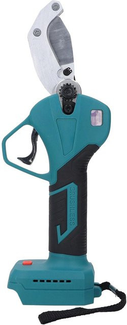 Fishine Akku-Elektro-Wasserrohrschere Rohrschneider mit einstellbarer Öffnung für PVC-HDPE-Kunststoffrohre in Türkis - Bild 1